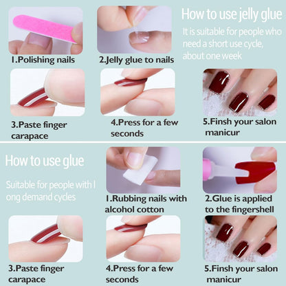 Almond Press on Nails, Almond Shaped Press on Nails, Nail Press Ons Short Fake Nail Pink Ombre False Nail with Glitter Glue on Short Design Artificial Stick on Nails for Women 24Pcs