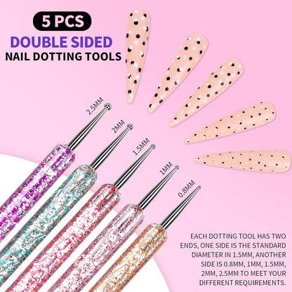 Nail Art Tools, Nail Design Tools, Nail Art Brushes, Nail Brushes for Nail Art, Nail Art Kit, Nail Stand, Nail Holder for Painting Nails, Nail Dotting Tool, Nail Art Palette, Nail Tools