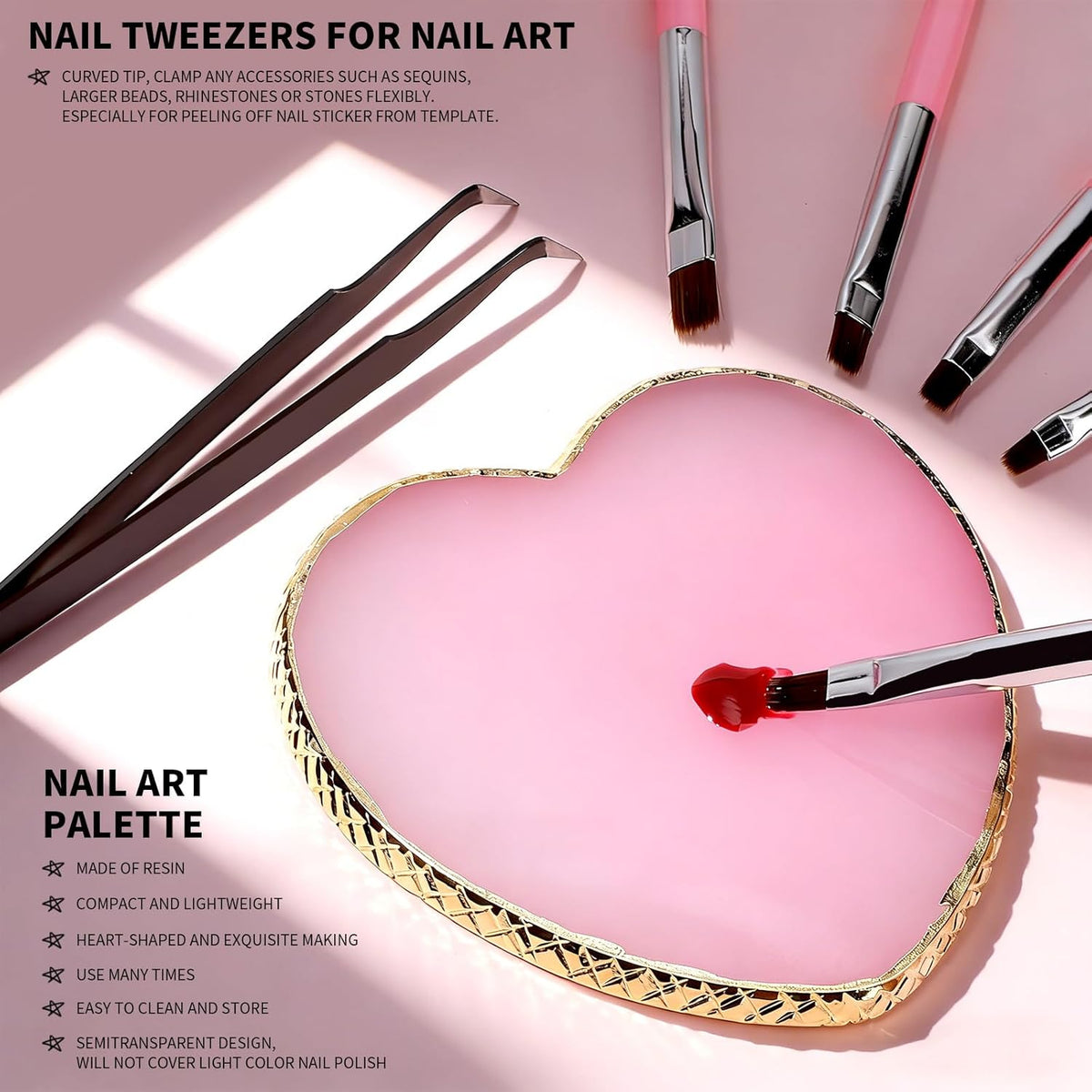Nail Art Tools, Nail Design Tools, Nail Art Brushes, Nail Brushes for Nail Art, Nail Art Kit, Nail Stand, Nail Holder for Painting Nails, Nail Dotting Tool, Nail Art Palette, Nail Tools